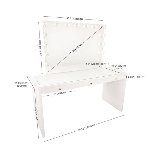 SlayStation® Pro Premium Table + Vanity Mirror Bundle