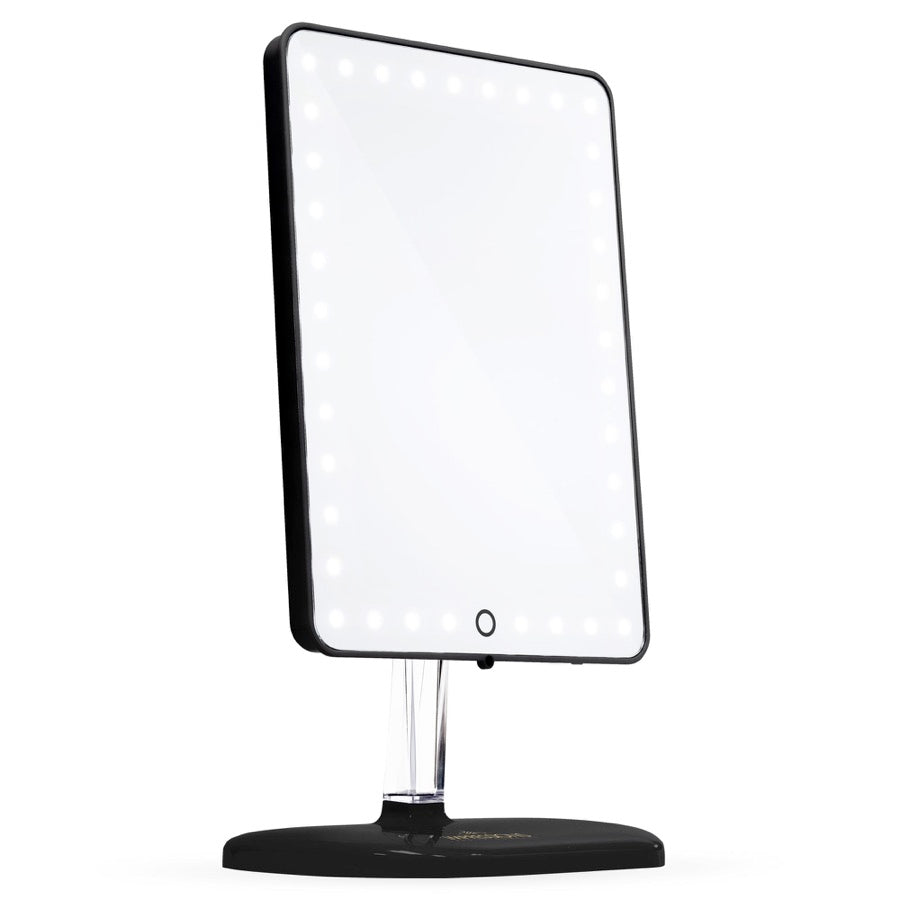 Touch Pro LED Makeup Mirror with Bluetooth Audio+Speakerphone &amp; USB Charger