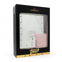 Impressions Vanity Touch: The Set LED Makeup Mirror Bundle in Pink