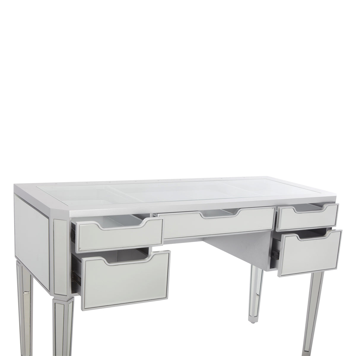 SlayStation® Aria Premium Mirrored Vanity table