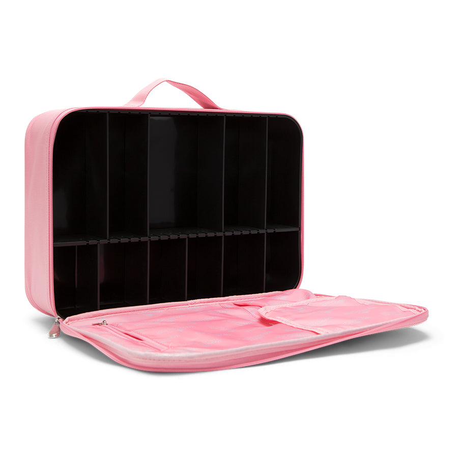 SLAYssentials Makeup Carry Case with Adjustable Dividers