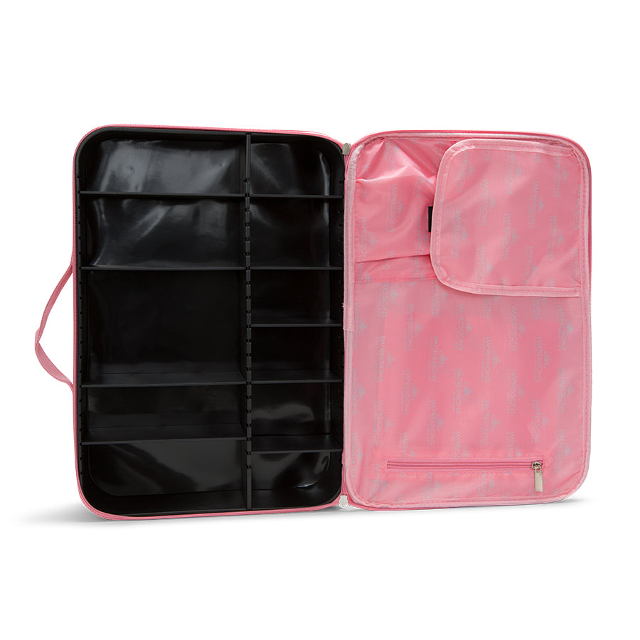 SLAYssentials Makeup Carry Case with Adjustable Dividers
