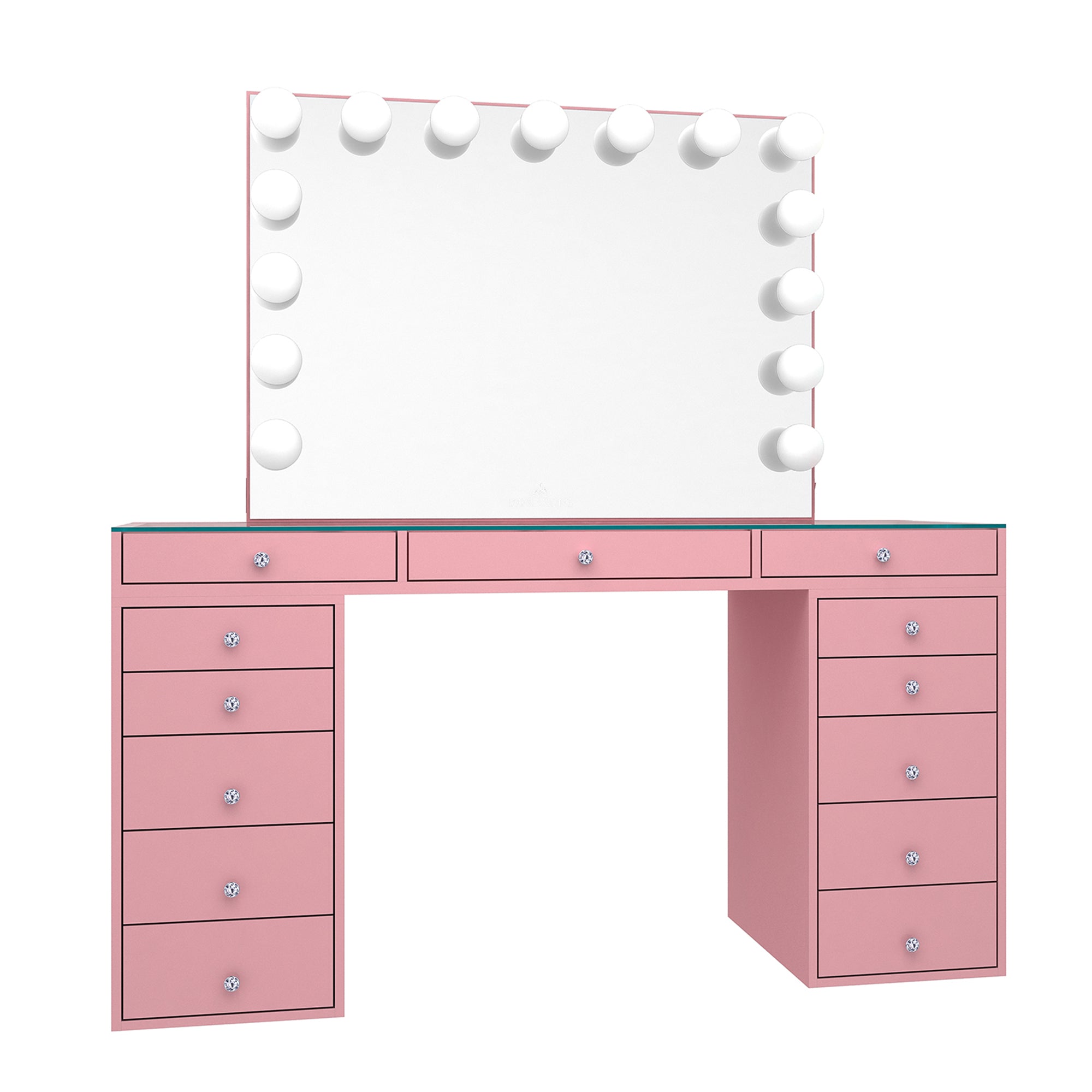 SlayStation® Pro 2.0 Tabletop + Vanity Mirror + 5 Drawer Units Bundle