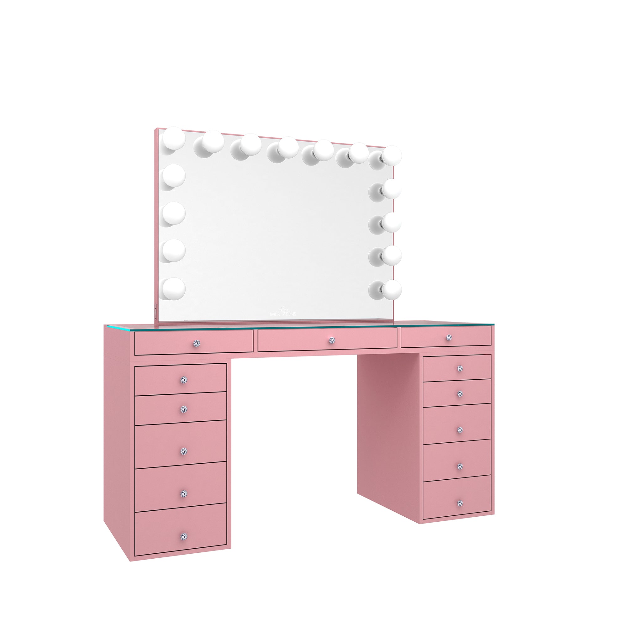 SlayStation® Pro 2.0 Tabletop + Vanity Mirror + 5 Drawer Units Bundle