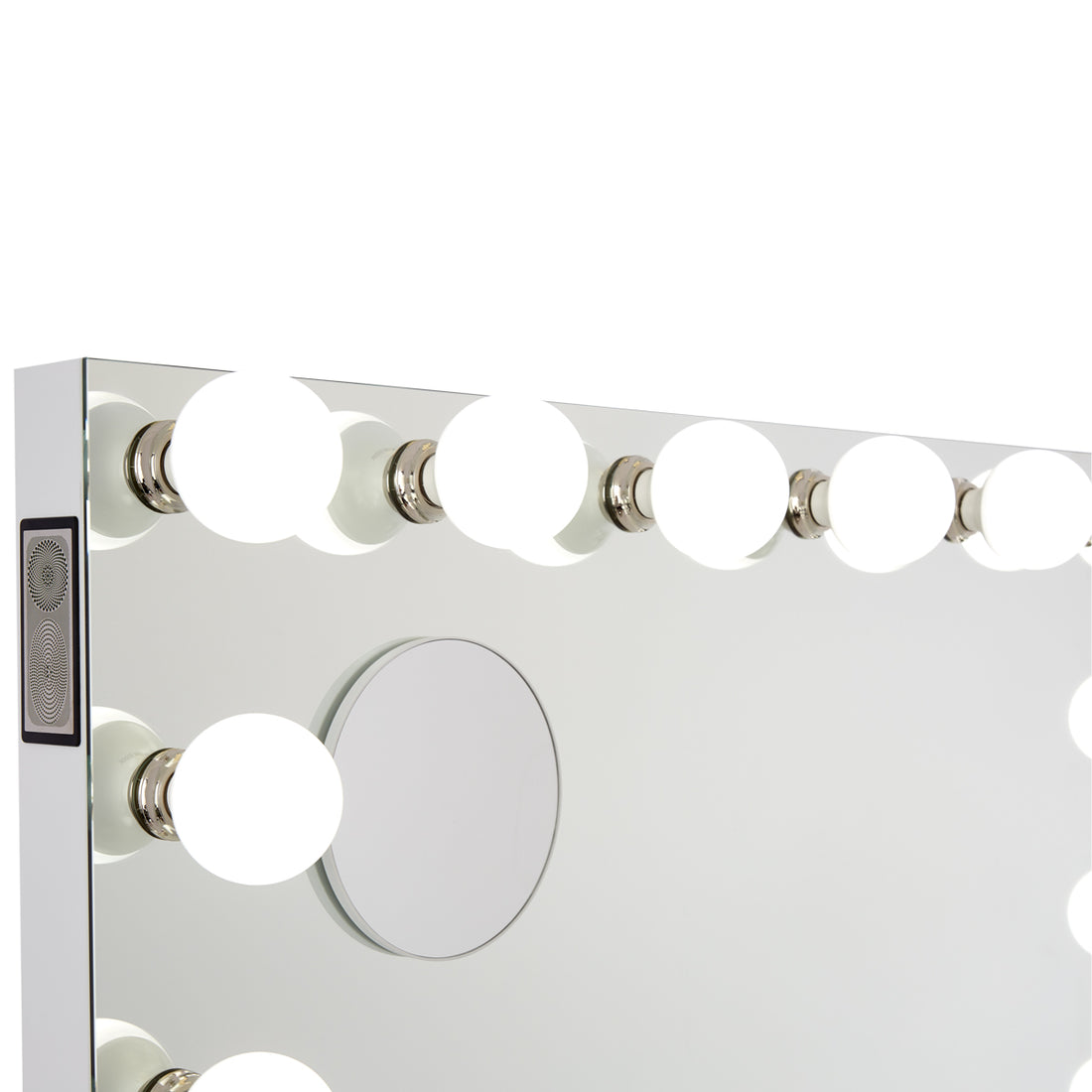 Oikiture Bluetooth Hollywood Makeup Mirrors with LED Light 80x58cm Vanity  Mirror 1EA