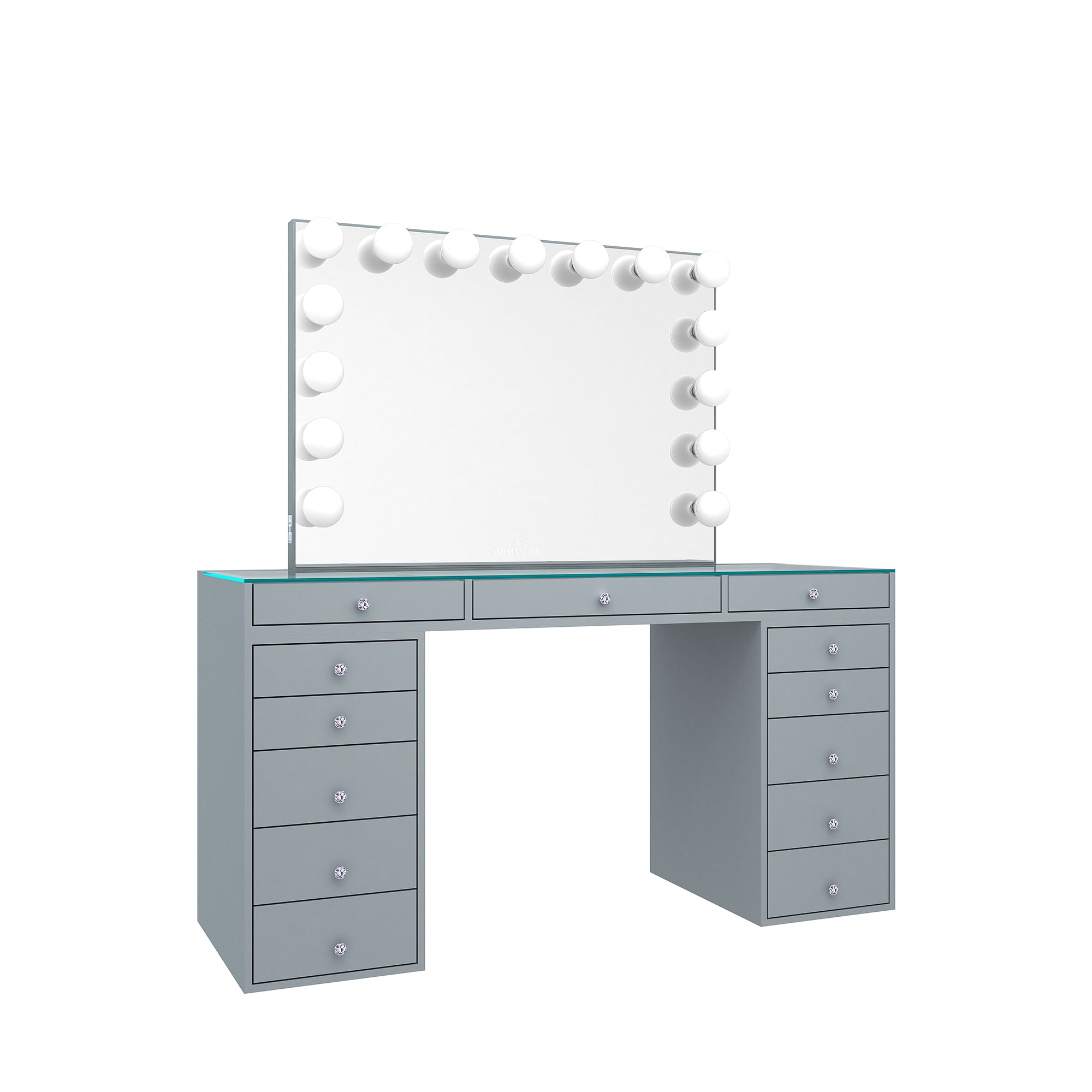 SlayStation® Pro 2.0 Tabletop + Vanity Mirror + 5 Drawer Units Bundle