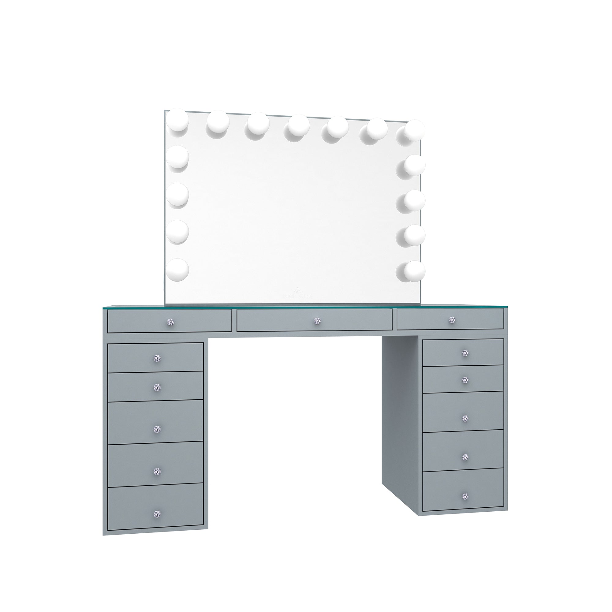 SlayStation® Pro 2.0 Tabletop + Vanity Mirror + 5 Drawer Units Bundle