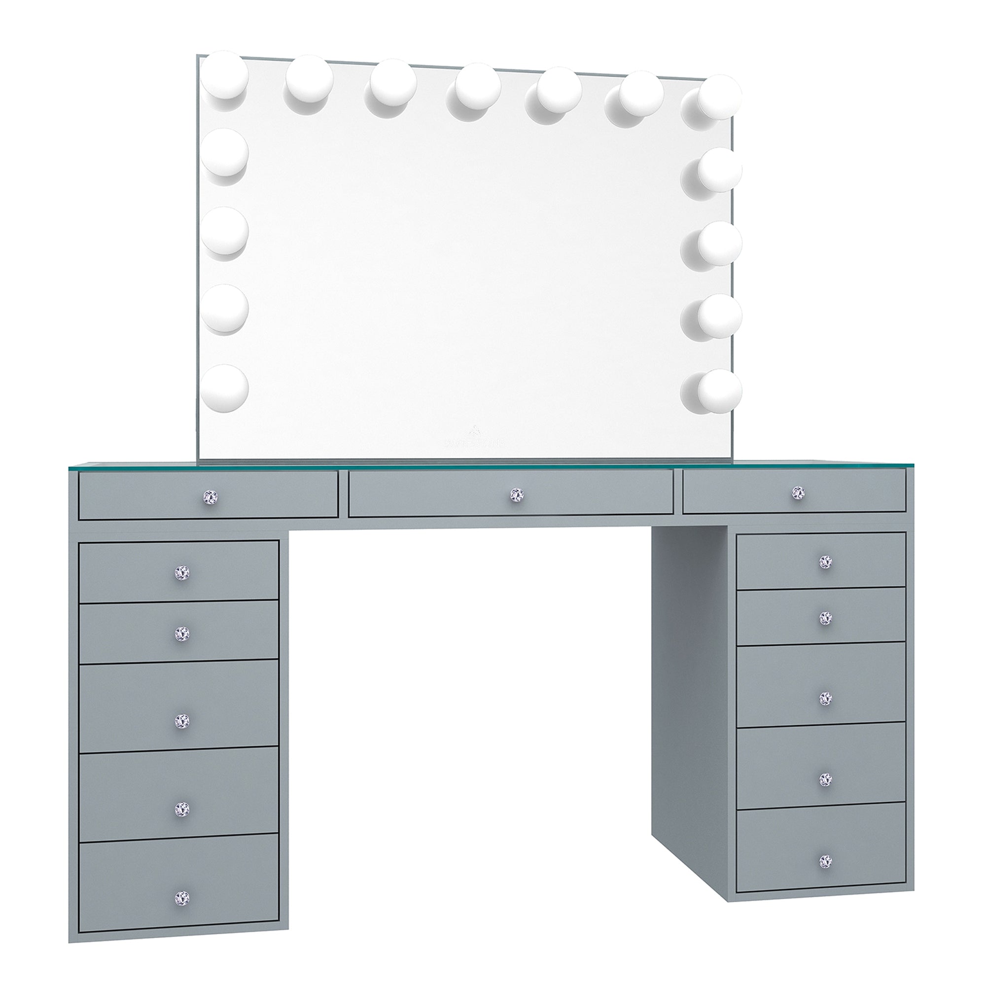 SlayStation® Pro 2.0 Tabletop + Vanity Mirror + 5 Drawer Units Bundle