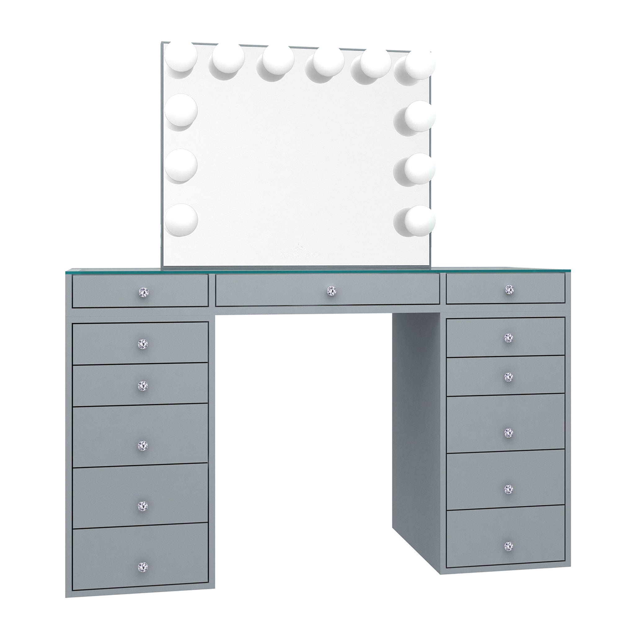 SlayStation® Plus 2.0 Tabletop + Vanity Mirror + 5 Drawer Units Bundle