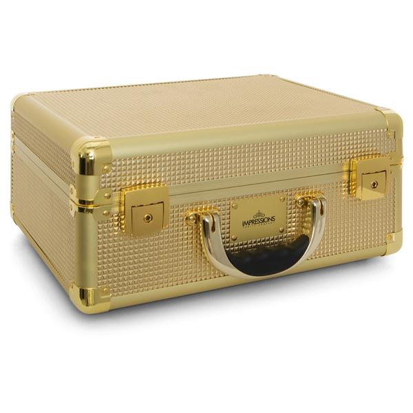Impressions Vanity · Company Impressions Vanity Case Slaycase 2.0 Makeup Case, Vanity Travel Case in Studded with Bright LED Bulbs, Durable Vanity Cosmetic Case Including