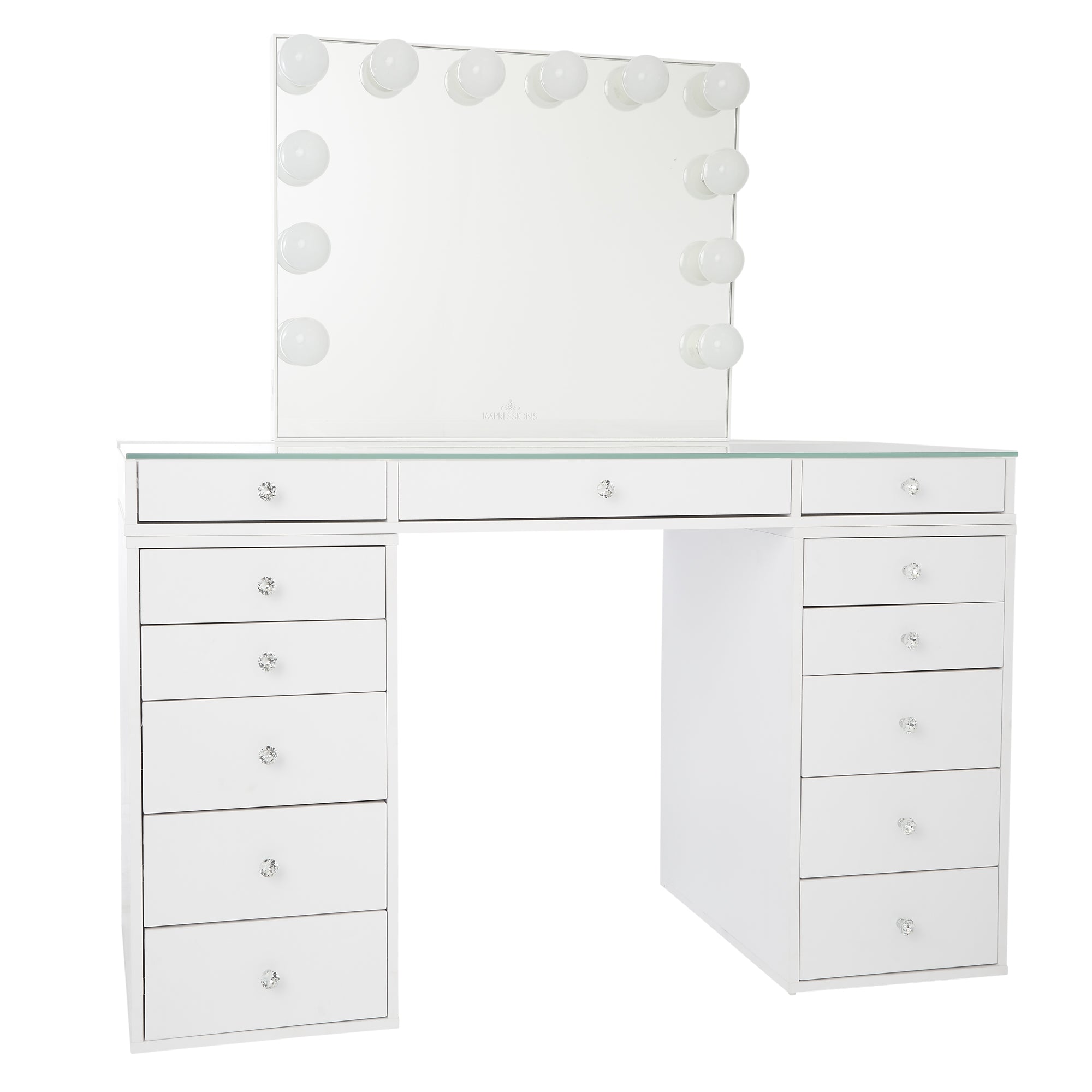 SlayStation® Plus 2.0 Tabletop + Vanity Mirror + 5 Drawer Units Bundle