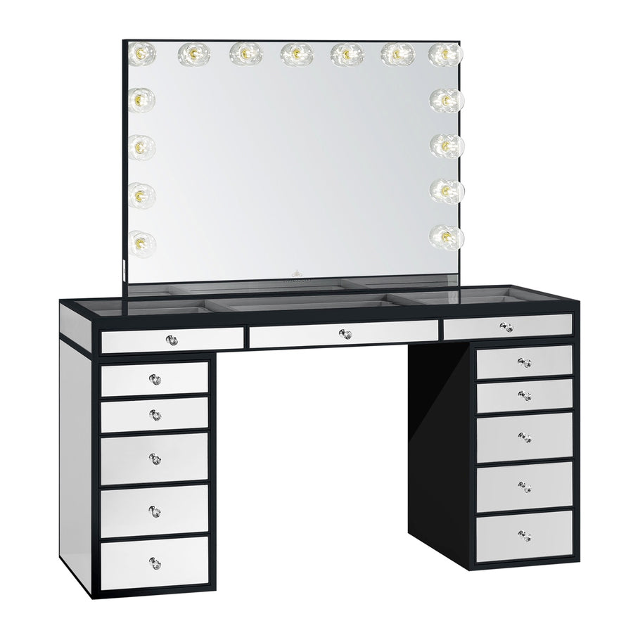 SlayStation® Pro Premium Mirrored Vanity Table