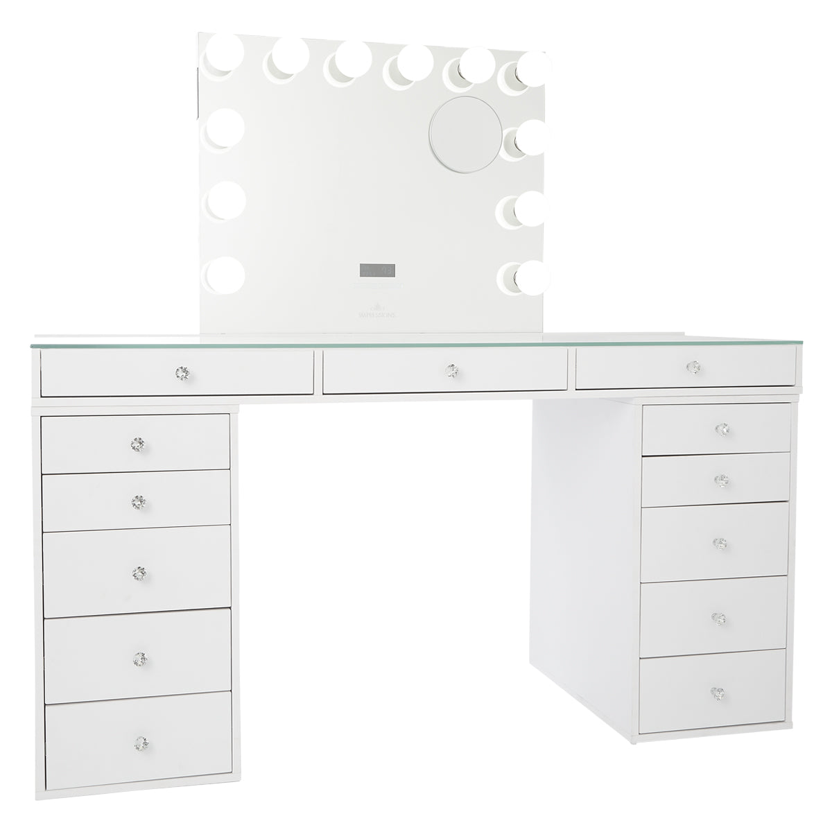 SlayStation® Pro 2.0 Tabletop + Vanity Mirror + 5 Drawer Units