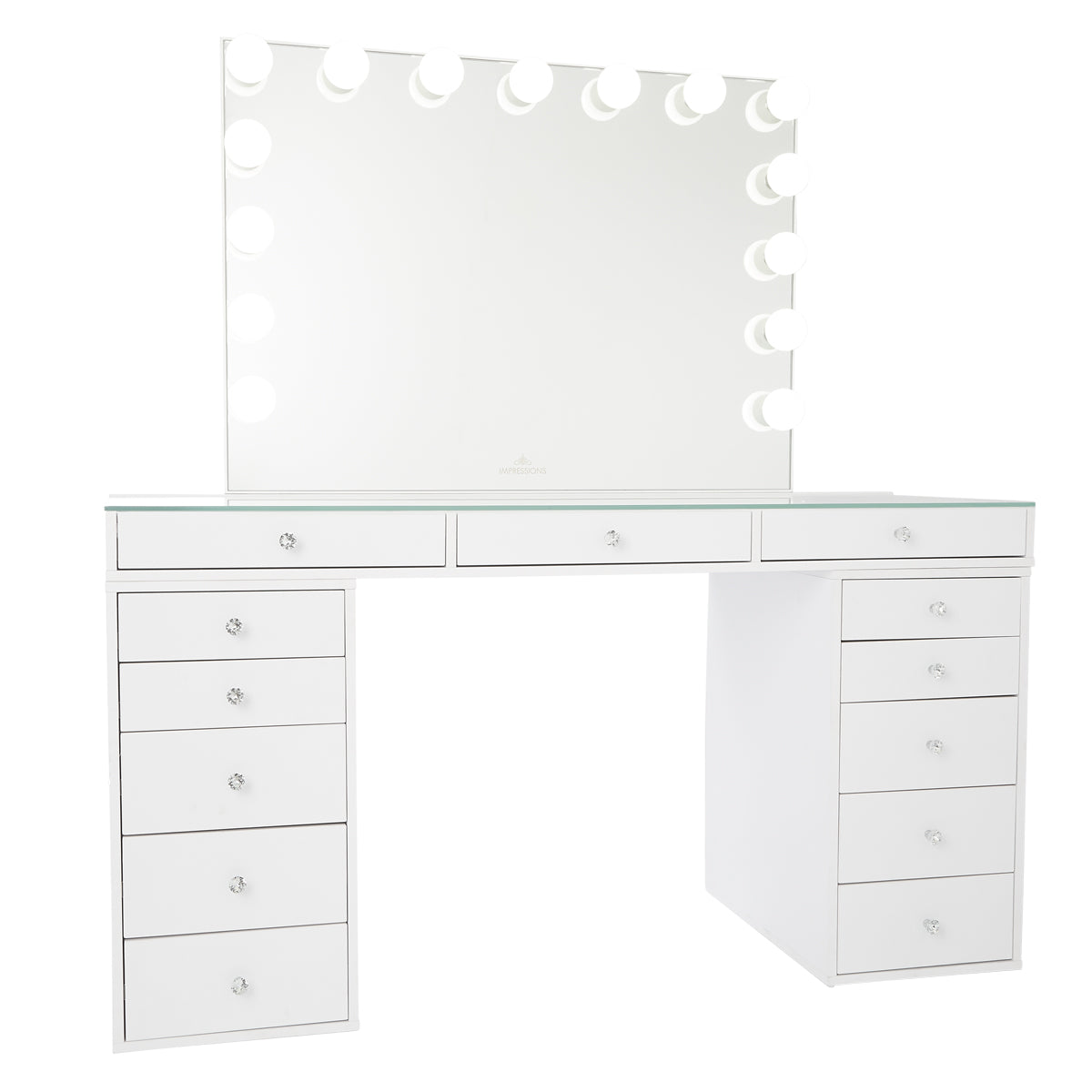 SlayStation® Pro 2.0 Tabletop + Vanity Mirror + 5 Drawer Units Bundle