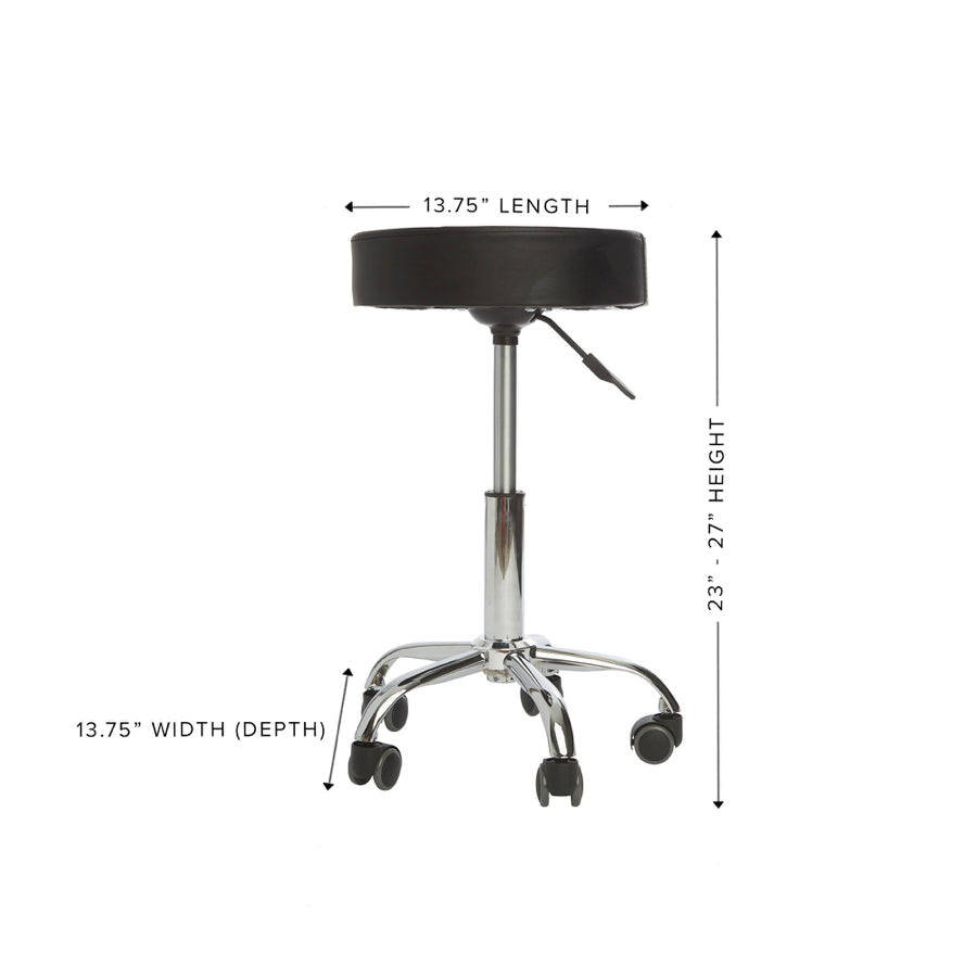 Swivel Vanity Stool with Adjustable Height