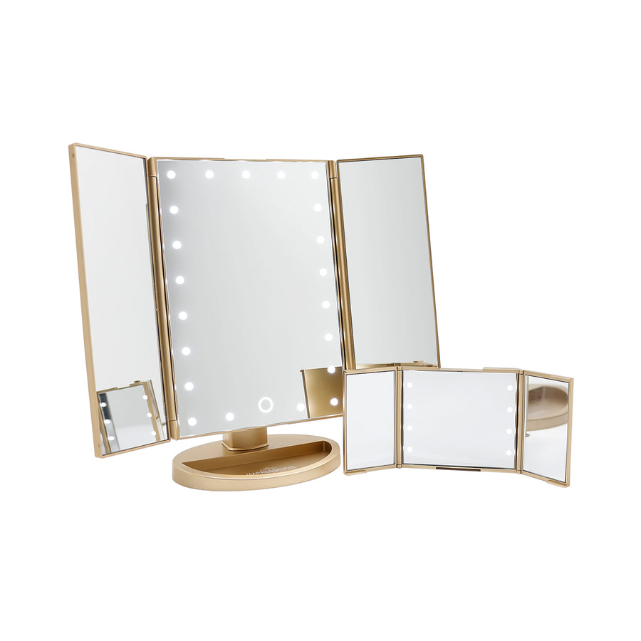 Touch & Go Trifold Makeup Mirror Bundle