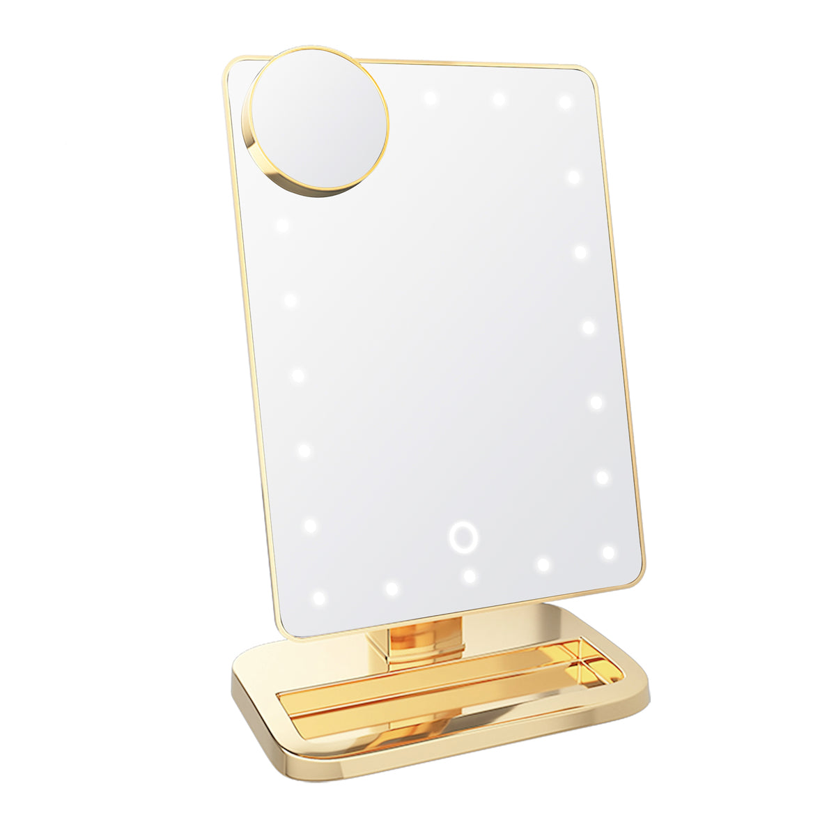 Touch XL Dimmable LED Makeup Mirror with Bluetooth