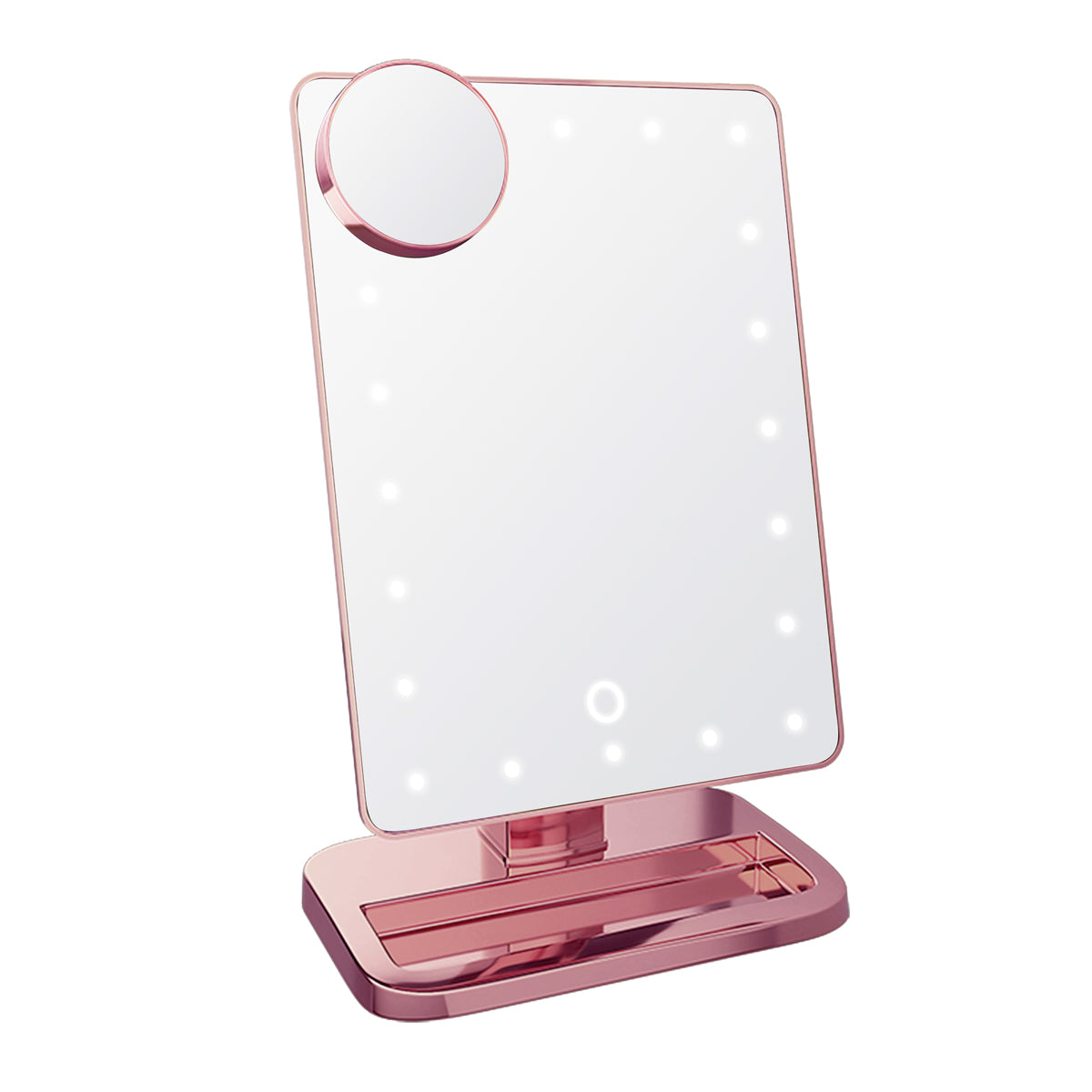 Touch XL Dimmable LED Makeup Mirror with Bluetooth