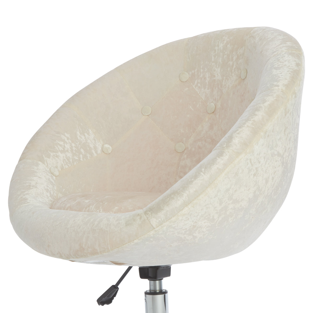 Antoinette Round Tufted Vanity Chair